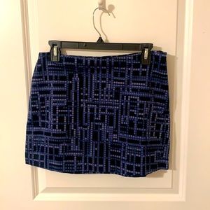 EXPRESS Geometric mini skirt